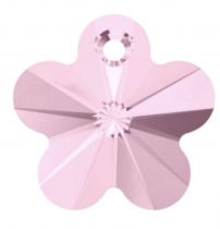 Pendentif Fleur 6744-12mm light rose x1 Cristal Swarovski