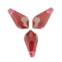 Pendentif Goutte Briolette 6010-11x5,5mm-Crystal scarlet cristal Swarovski x 1