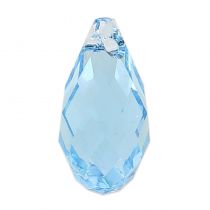 Pendentif Goutte Briolette 6010-17x8,5mm-Crystal aquamarine cristal Swarovski x 1