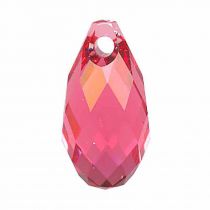 Pendentif Goutte Briolette 6010-17x8,5mm-Crystal Fuchsia cristal Swarovski x 1