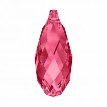Pendentif Goutte Briolette 6010-17x8,5mm-Crystal Fuchsia cristal Swarovski x 1