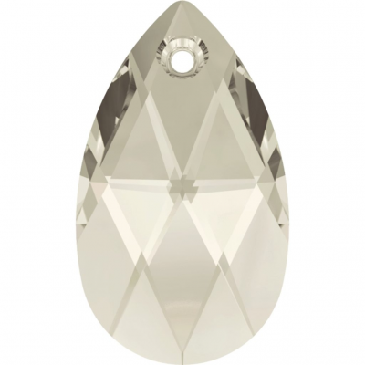 Pendentif larme 6106-16mm Crystal silver shade x1