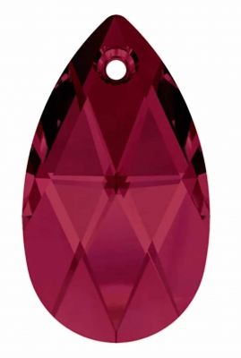 Pendentif larme 6106-16mm Ruby x1