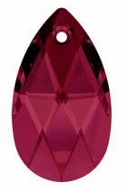 Pendentif larme 6106-16mm Ruby x1