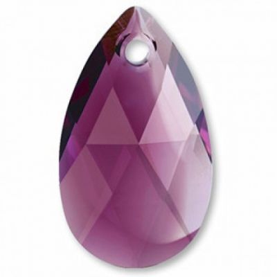 Pendentif larme 6106-22mm Amethyst Blendx1