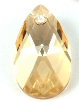 Pendentif larme 6106-22mm Crystal Golden Shadow x1