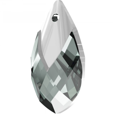 Pendentif Poire 6565-18mm Black Diamond x1 Cristal swarovski