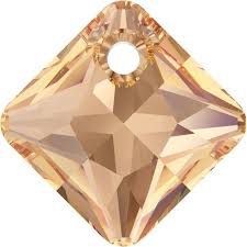 Pendentif Princess Cut Pendant 6431 Light Colorado Topaz 11,5mm x1