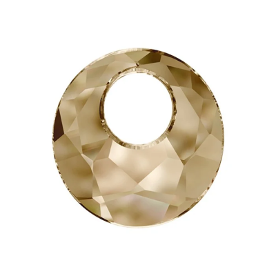 Pendentif Victory 6041-28mm Crystal Golden Shadow Cristal Swarovski X1