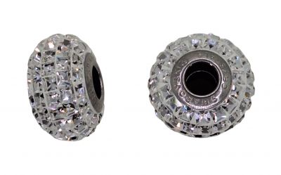 Perle Pav� Swarovski BeCharmed crystal � compatible bracelet type Pandora