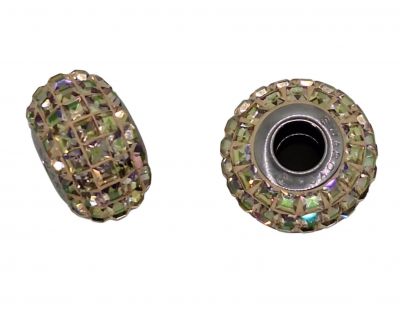 Perle Pav� Swarovski BeCharmed jonquil AB � compatible bracelet type Pandora