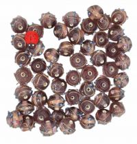 Perles rondes indiennes amethyste 12mm x1