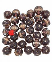 Perles rondes indiennes amethyste 15mm x1