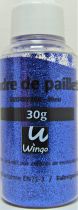 Poudre de paillettes bleu 30 grs x1