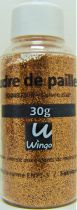 Poudre de paillettes cuivre clair 30 grs x1