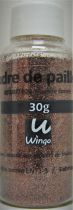 Poudre de paillettes cuivre fonc 30 grs x1