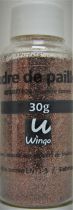 Poudre de paillettes cuivre foncé 30 grs x1