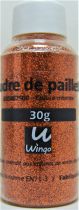 Poudre de paillettes cuivre intense 30 grs x1