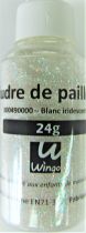 Poudre de paillettes iridescente blanc 24 grs x1