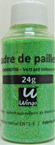 Poudre de paillettes iridescente vert pré 24 grs x1