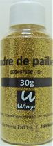 Poudre de paillettes or 30 grs x1