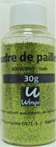 Poudre de paillettes vert jade 30 grs x1