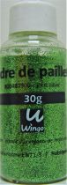 Poudre de paillettes vert olive 30 grs x1