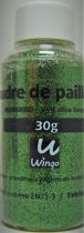 Poudre de paillettes vert olive foncé 30 grs x1