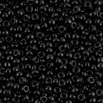 Rocaille Miyuki 11/0 401 - Opaque Black x5g