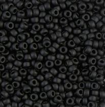 Rocaille Miyuki 11/0 401 - Opaque Black x5g