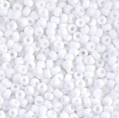 Rocaille Miyuki 11/0 402 - Opaque White x5g