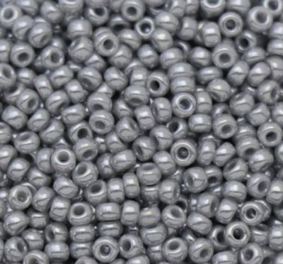 Rocaille Miyuki 11/0 443 - Opaque Luster Grey x5g