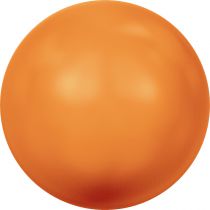 Ronde nacrée 5810 4mm Crystal Neon Orange Pearl x20 Swarovski