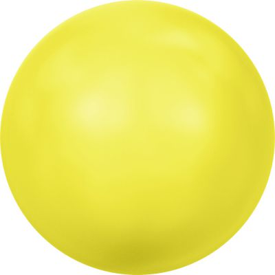 Ronde nacr�e 5810 8mm Crystal Neon Yellow Pearl x5 Swarovski