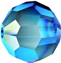 Rondes 5000 Capri Blue AB 8mm x1 Cristal Swarovski