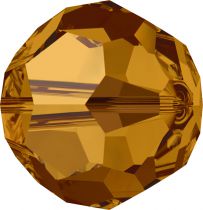 Rondes 5000 Crystal Copper 6mm x6 Cristal Swarovski