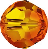 Rondes 5000 Fireopal AB 6mm x6 Cristal Swarovski