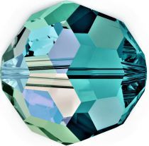 Rondes 5000 Indicolite AB 6mm x6 Cristal Swarovski