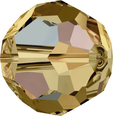 Rondes 5000 Light Colorado Topaz AB 4mm x20 Cristal Swarovski