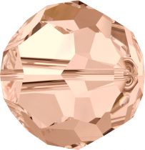 Rondes 5000 Light Peach 6mm x6 Cristal Swarovski