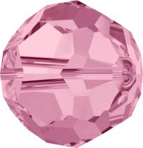 Rondes 5000 Light Rose 8mm x1 Cristal Swarovski