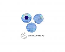 Rondes 5000 Light Sapphire AB 6mm x6 Cristal Swarovski