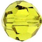 Rondes 5000 Lime 6mm x6 Cristal Swarovski