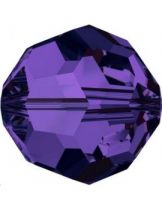 Rondes 5000 Purple Velvet AB 6mm x6 Cristal Swarovski