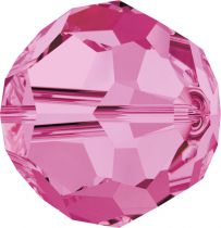 Rondes 5000 Rose 6mm x6 Cristal Swarovski