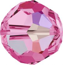 Rondes 5000 Rose AB 3mm x20 Cristal Swarovski