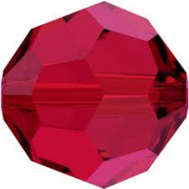Rondes 5000 Scarlet 4mm x20 Cristal Swarovski