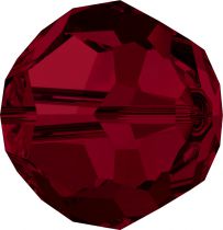 Rondes 5000 Siam 6mm x6 Cristal Swarovski