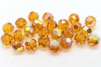 Rondes 5000 Topaz AB 4mm x20 Cristal Swarovski