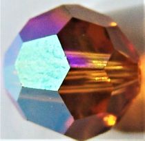 Rondes 5000 Topaz AB 4mm x20 Cristal Swarovski